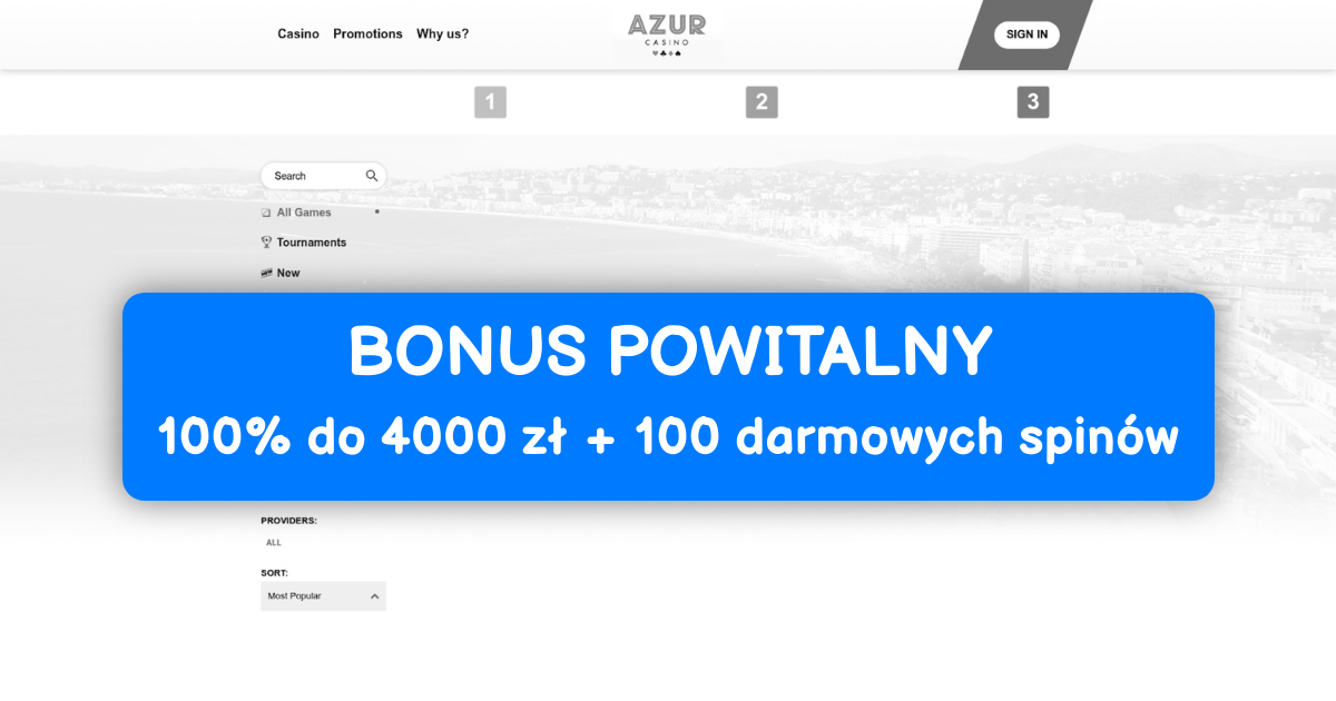 Azur Casino - Najlepsze Sloty Online w Polsce